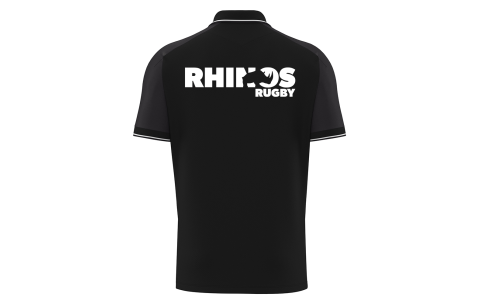 RHO - ECHOES POLO BLK/WHT