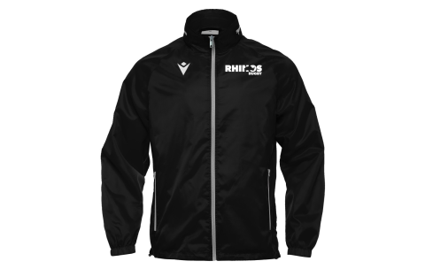 RHO - PRAIA HERO FULL ZIP WINDBREAKER BLK