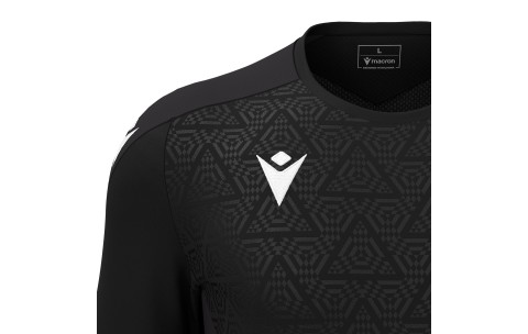 RHO - WISP SHIRT SS BLK/DGRYGRY