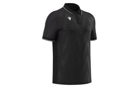 RHO - ECHOES POLO BLK/WHT PAKKET