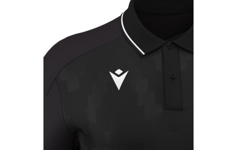RHO - ECHOES POLO BLK/WHT PAKKET